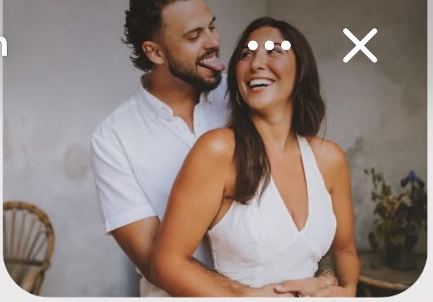 Marissa and Jonathan laughing together